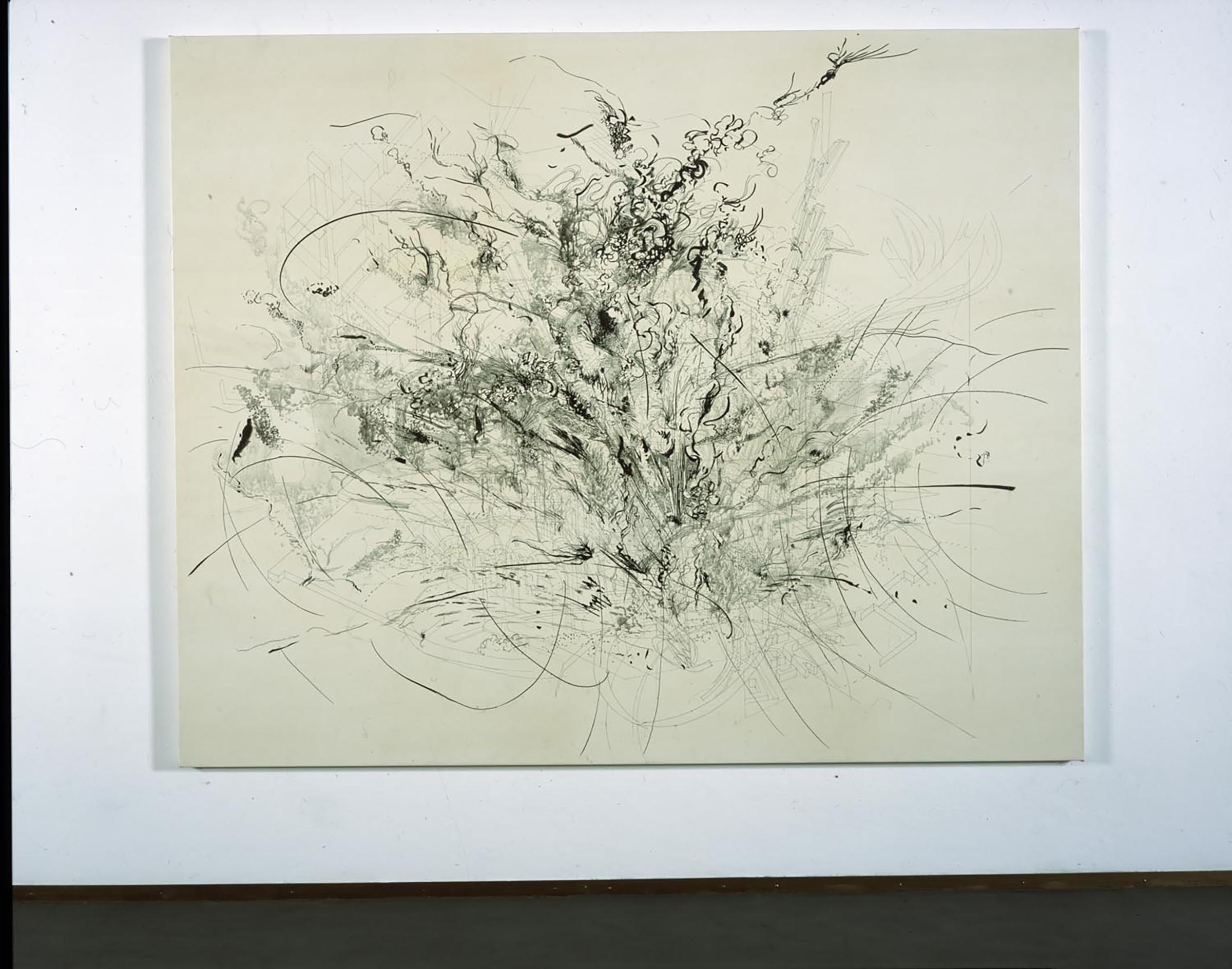 Julie Mehretu, Rise of the New Suprematists, 2001
